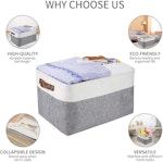 3-Pack Large Foldable Nursery Storage Baskets alternate 4