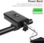 Bike USB Rechargeable Light with Powerbank alternate 3