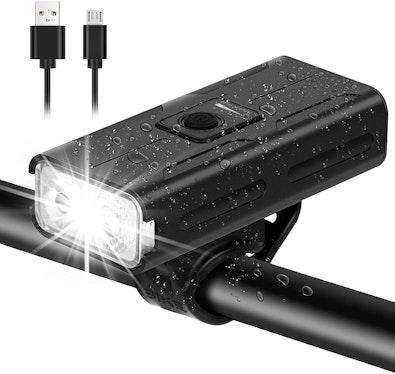 Bike USB Rechargeable Light with Powerbank cover