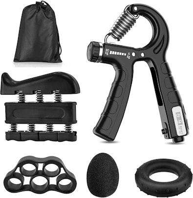 5-Pack Adjustable Hand Gripper Workout Kit cover