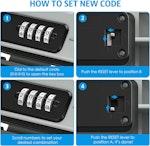 Portable Waterproof Safe with Combination Lock alternate 4