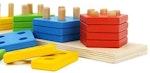 Wooden Preschool Puzzle Blocks for Ages 3-5 alternate 4