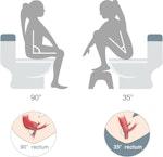 Bamboo Toilet Stool Foldable alternate 7