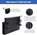 Under Desk Side Laptop Holder Storage alternate 6