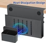 Under Desk Side Laptop Holder Storage alternate 7