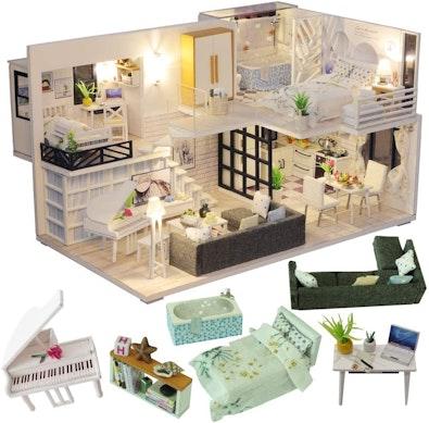 Dollhouse Kit with Furniture & Music cover