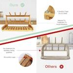 Portable Bamboo Baby Bottle Drying Rack alternate 6