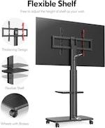 Rolling TV Stand for 32-65 inch Screens alternate 3