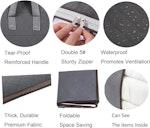 4-Pack Fabric Drawer Organizers for Wardrobe alternate 3