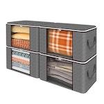 4-Pack Fabric Drawer Organizers for Wardrobe alternate 7