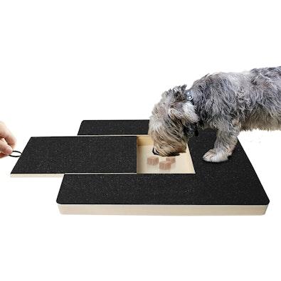 Black Dog Nail File Scratch Pad Mat cover