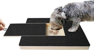 Black Dog Nail File Scratch Pad Mat cover