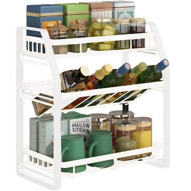 3-Tier Detachable Spice Rack Storage cover