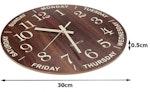 Glow-in-the-Dark Silent Wall Clock alternate 5