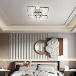 LED Modern Ceiling Light - 5 Heads, 70W, Square alternate 2