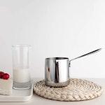 Turkish Coffee Pot & Milk Warmer, Tri-Ply Steel alternate 6