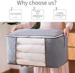 3PC King Size Quilt & Blanket Storage Bags alternate 2