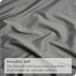 Super King Microfiber Fitted Sheet, 36cm Deep alternate 2