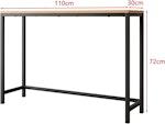 Slim Entryway Console Sofa Table alternate 1