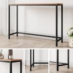 Slim Entryway Console Sofa Table alternate 6