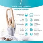 2000TC Super King 4pc Bed Sheet Set - Silver Gray alternate 4