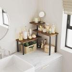 3-Tier Wooden Corner Shelf Kitchen Spice alternate 2