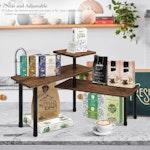 3-Tier Wooden Corner Shelf Kitchen Spice alternate 5