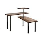 3-Tier Wooden Corner Shelf Kitchen Spice alternate 7