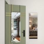 Full Length Over-Door Mirror 106x35cm, Silver thumbnail