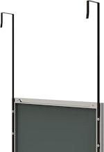 Full Length Over-Door Mirror 106x35cm, Silver alternate 7
