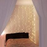 300 LED Curtain Fairy Lights, Warm White alternate 4