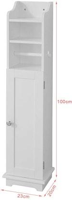 Freestanding Toilet Paper & Brush Holder alternate 2