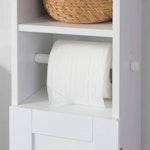 Freestanding Toilet Paper & Brush Holder alternate 6
