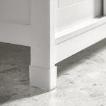 White Bathroom Vanity Unit alternate 7