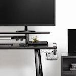 2-Pack Black Under-Desk Cable Tray alternate 6