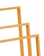 3-Tier Bamboo Towel Rack Stand alternate 3