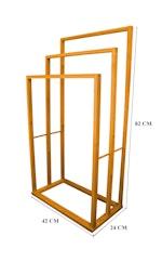 3-Tier Bamboo Towel Rack Stand alternate 7