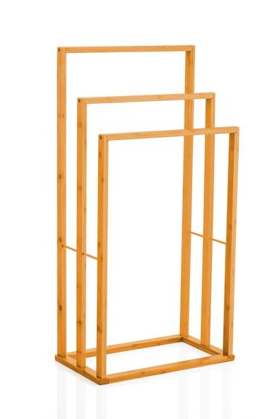 3-Tier Bamboo Towel Rack Stand cover