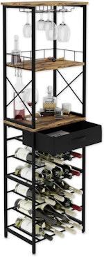 Freestanding Wine Rack for 20 Bottles alternate 1