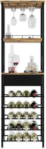 Freestanding Wine Rack for 20 Bottles alternate 5