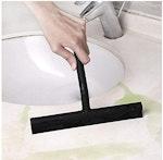 Black Silicone Shower & Window Squeegee with Hook alternate 4