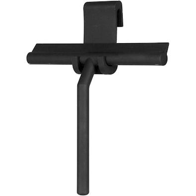 Black Silicone Shower & Window Squeegee with Hook cover