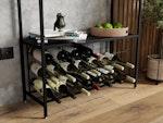 Large Wine Rack for 20 Bottles Countertop alternate 6