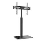 TV Stand with Glass Base for 32-60 inch - Black alternate 7