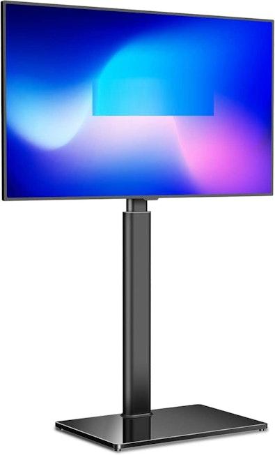 TV Stand with Glass Base for 32-60 inch - Black cover