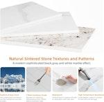 80cm Marble Kitchen Dining Table alternate 7