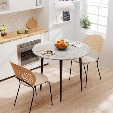 80cm Marble Kitchen Dining Table cover