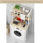 3-Tier Over Washing Machine Storage (White) alternate 6