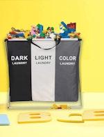 135L 3-in-1 Laundry Hamper with Waterproof Bags alternate 5