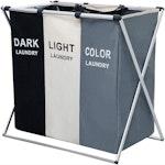 135L 3-in-1 Laundry Hamper with Waterproof Bags alternate 7